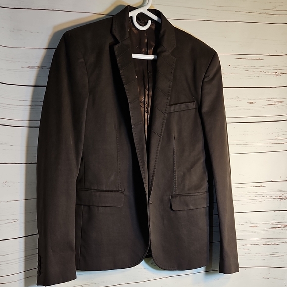 Patrizia Pepe Brown Blazer Jacket, Made in Italy - Picture 1 of 13